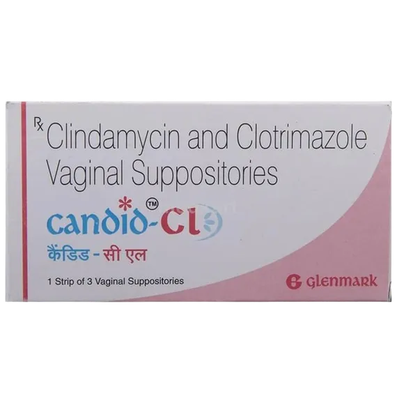 candid cl vaginal suppository 3's